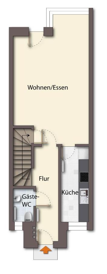 Ferienhaus Finja Дорнумерзиль Экстерьер фото